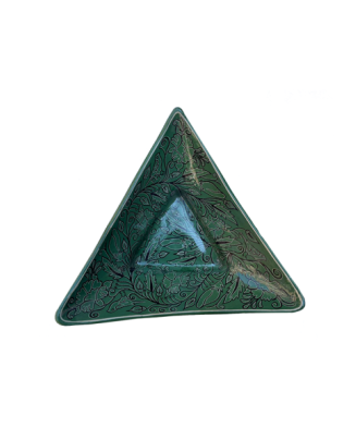 Frutero triangular verde