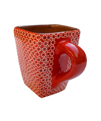 Taza dos colores